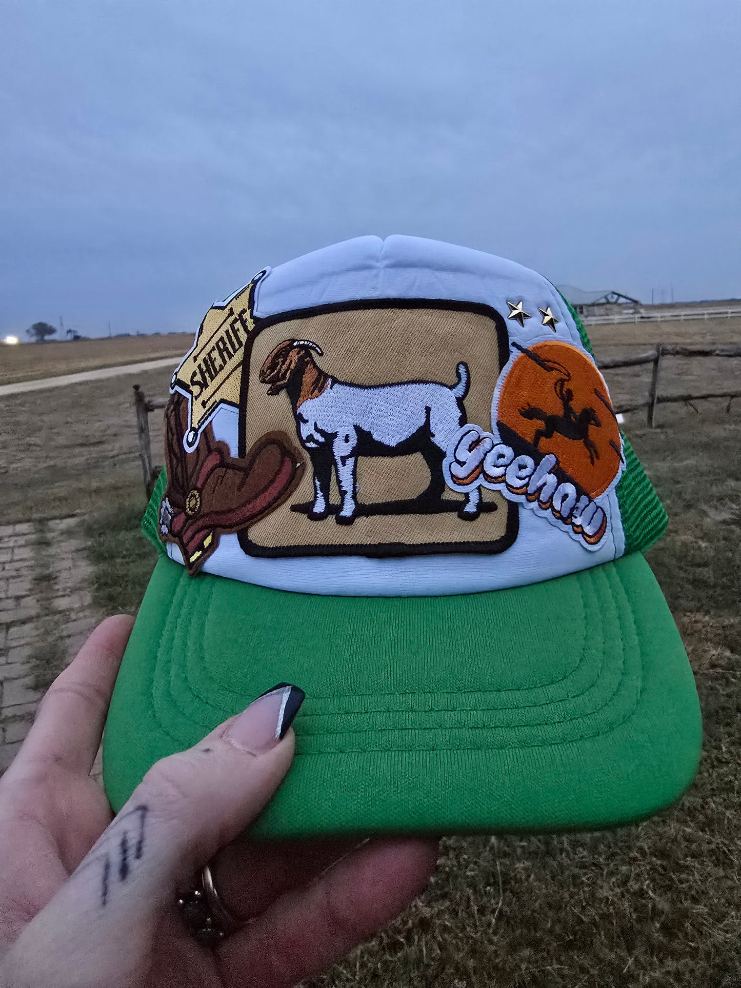 Yeehaw Kids Patched Cap