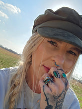 Load image into Gallery viewer, Velvet Cabbie Hats
