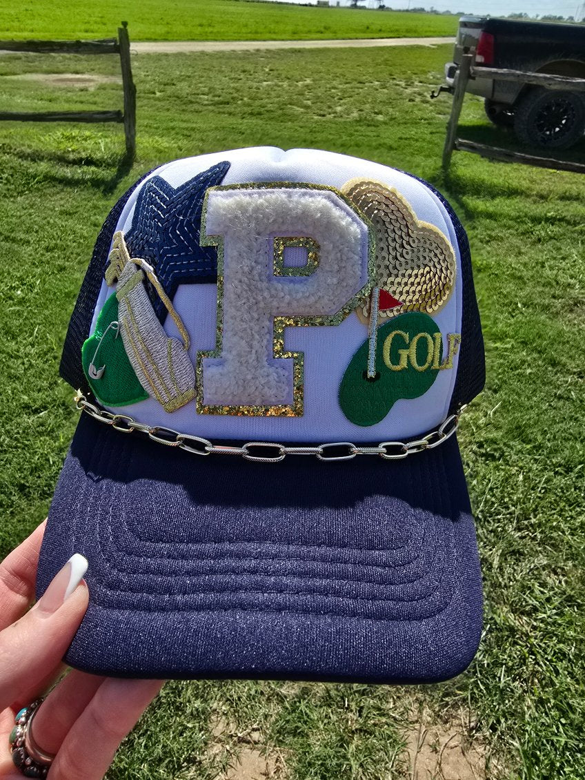Golf Patched Trucker Cap