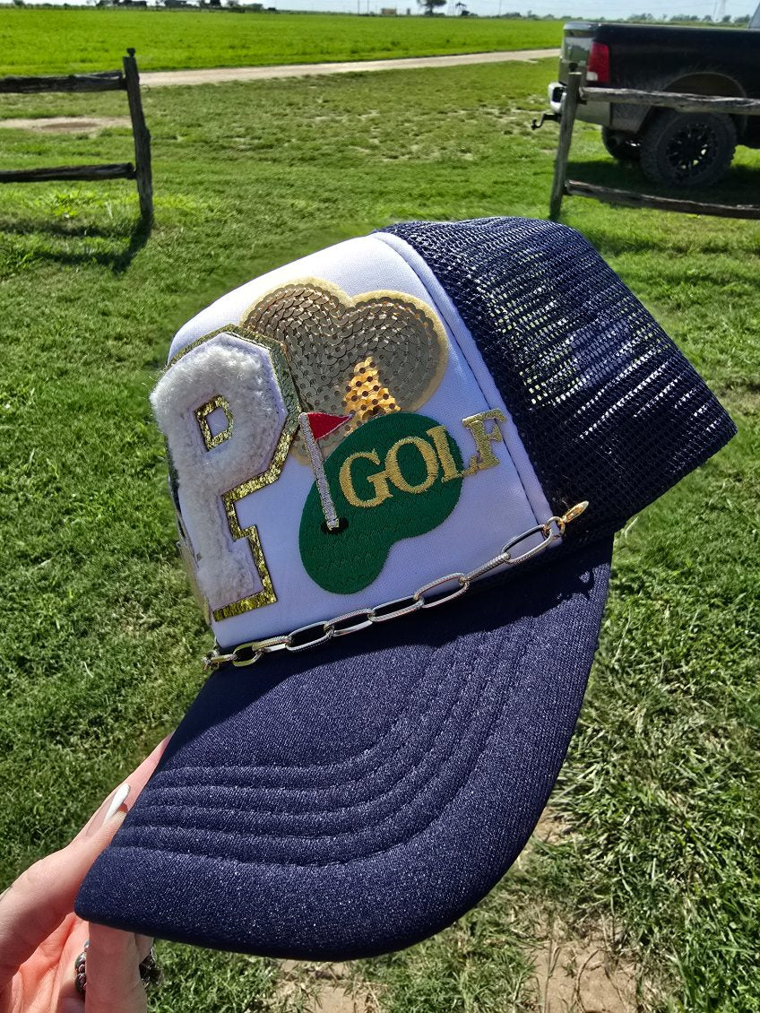 Golf Patched Trucker Cap