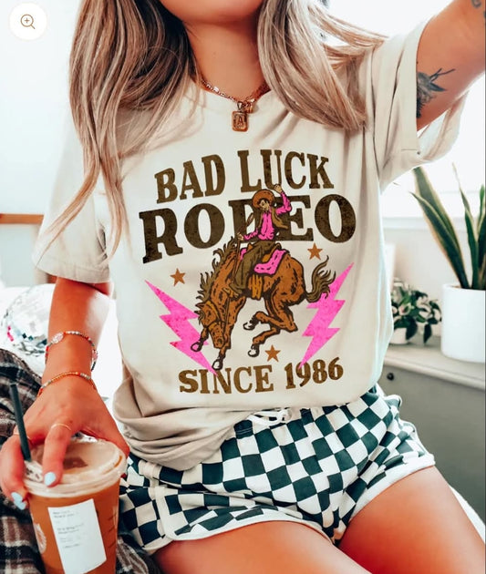 Bad Luck Rodeo Tee