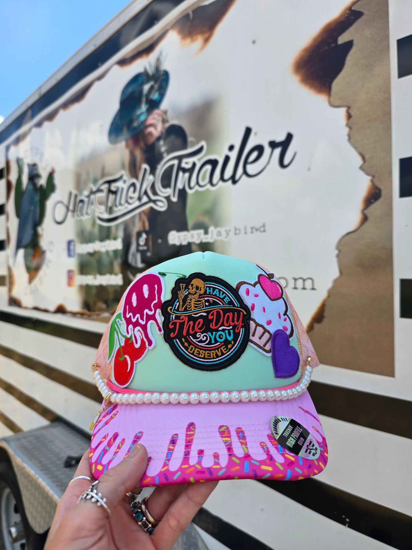 Sweet Treat Patched Trucker