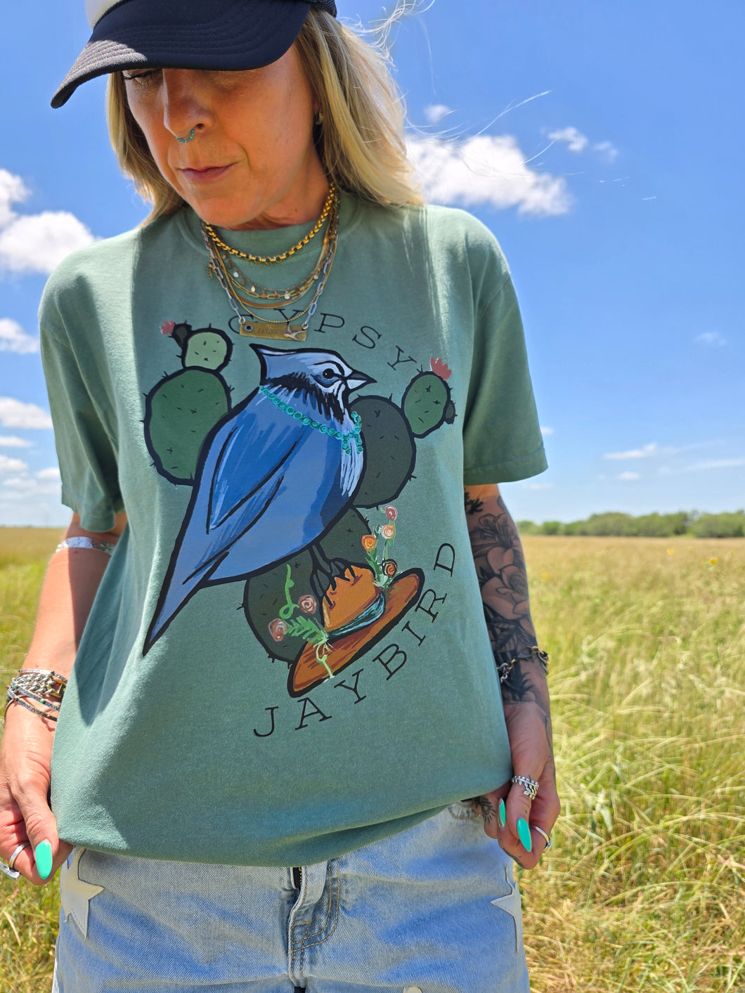 Gypsy Jaybird Logo Tee