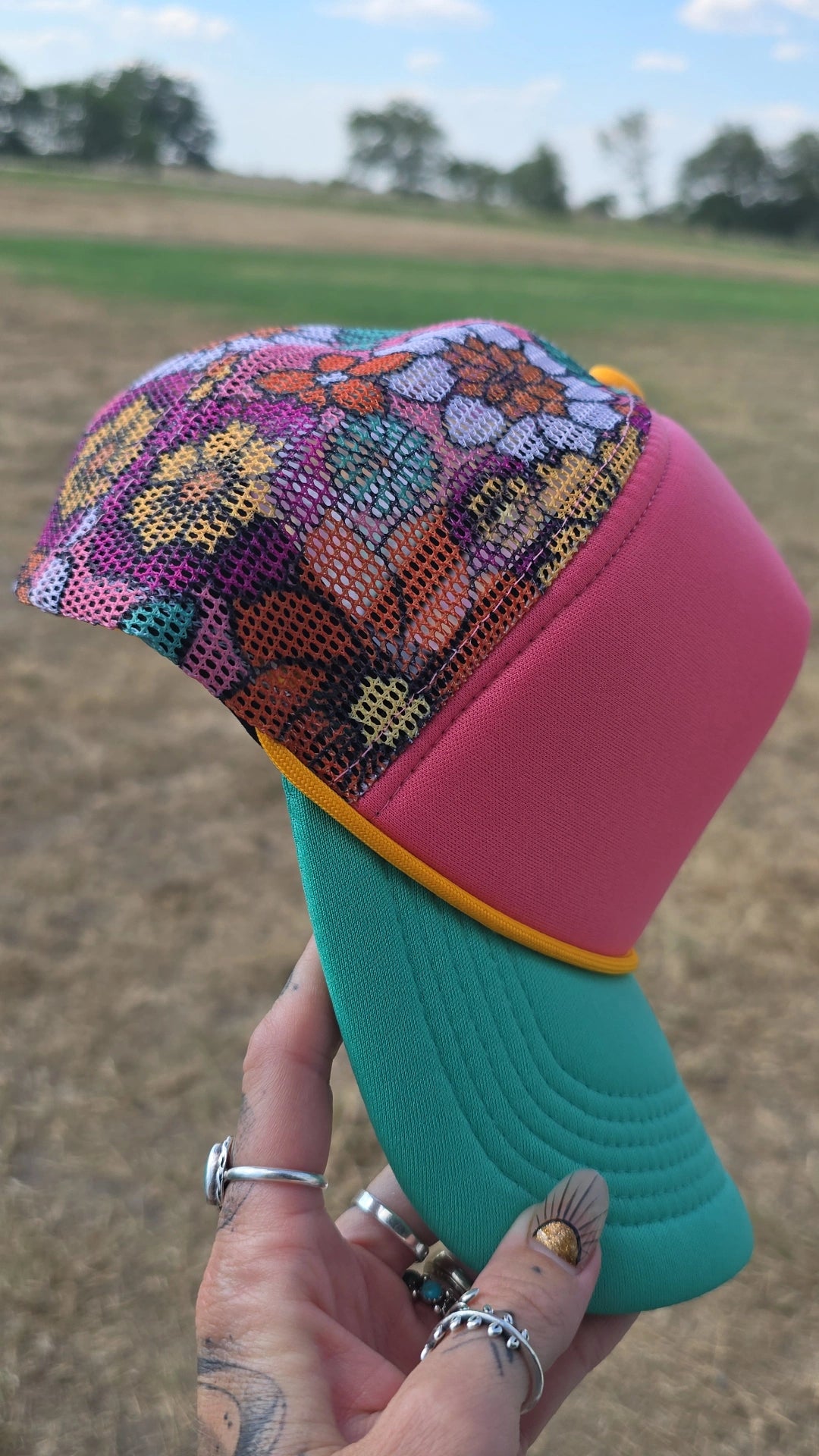 Printed truckers & patches
