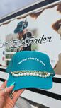 Triple layer Trucker Cap Chain