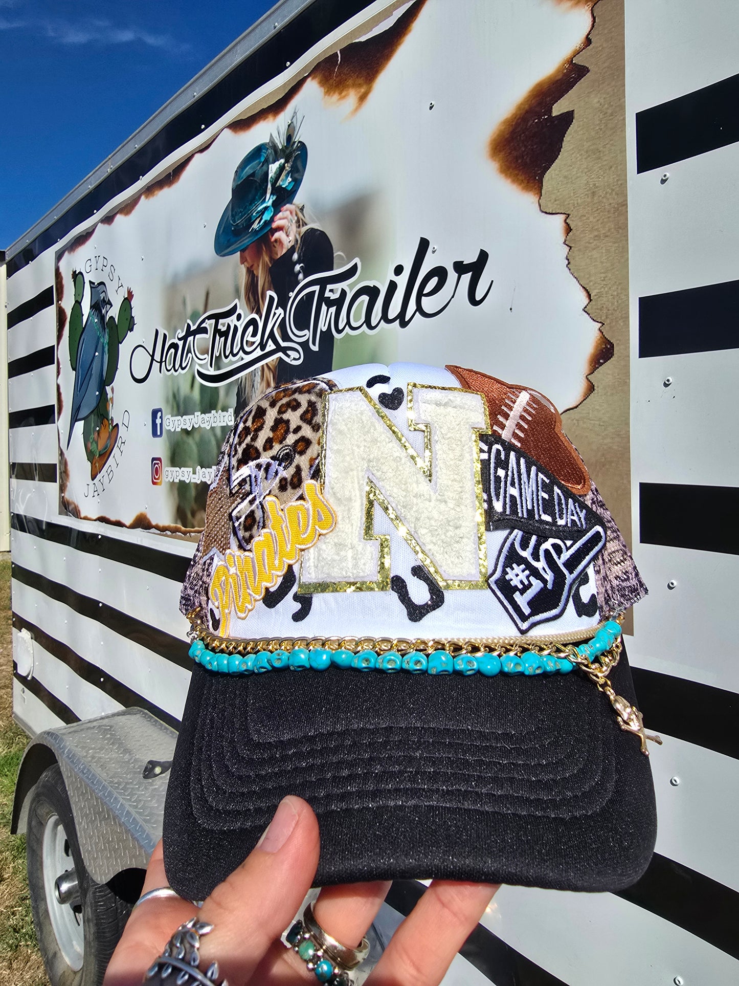 Neville Football Patched Cap