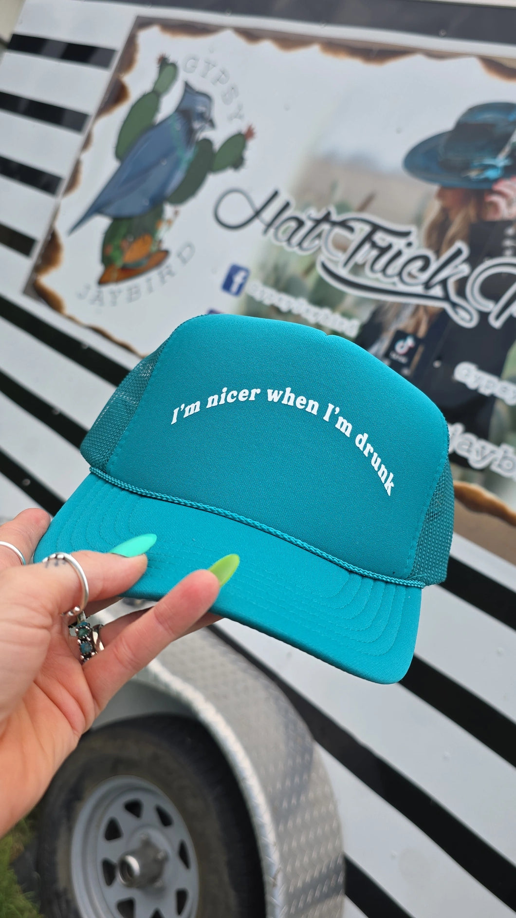 Im nicer when I'm drunk Cap