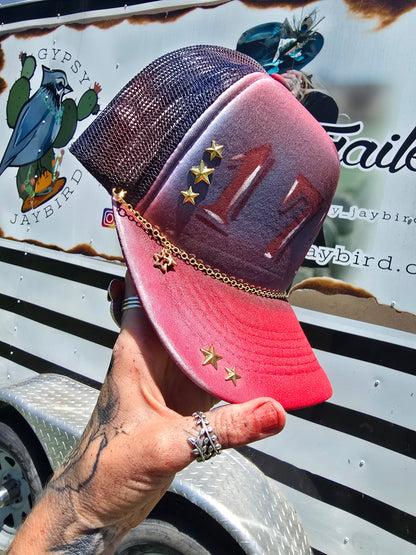 1776 Painted Trucker Cap