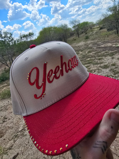 Embroidered & Blinged Yall Cap