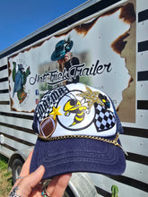 Load image into Gallery viewer, Yellow Jackets Football Trucker
