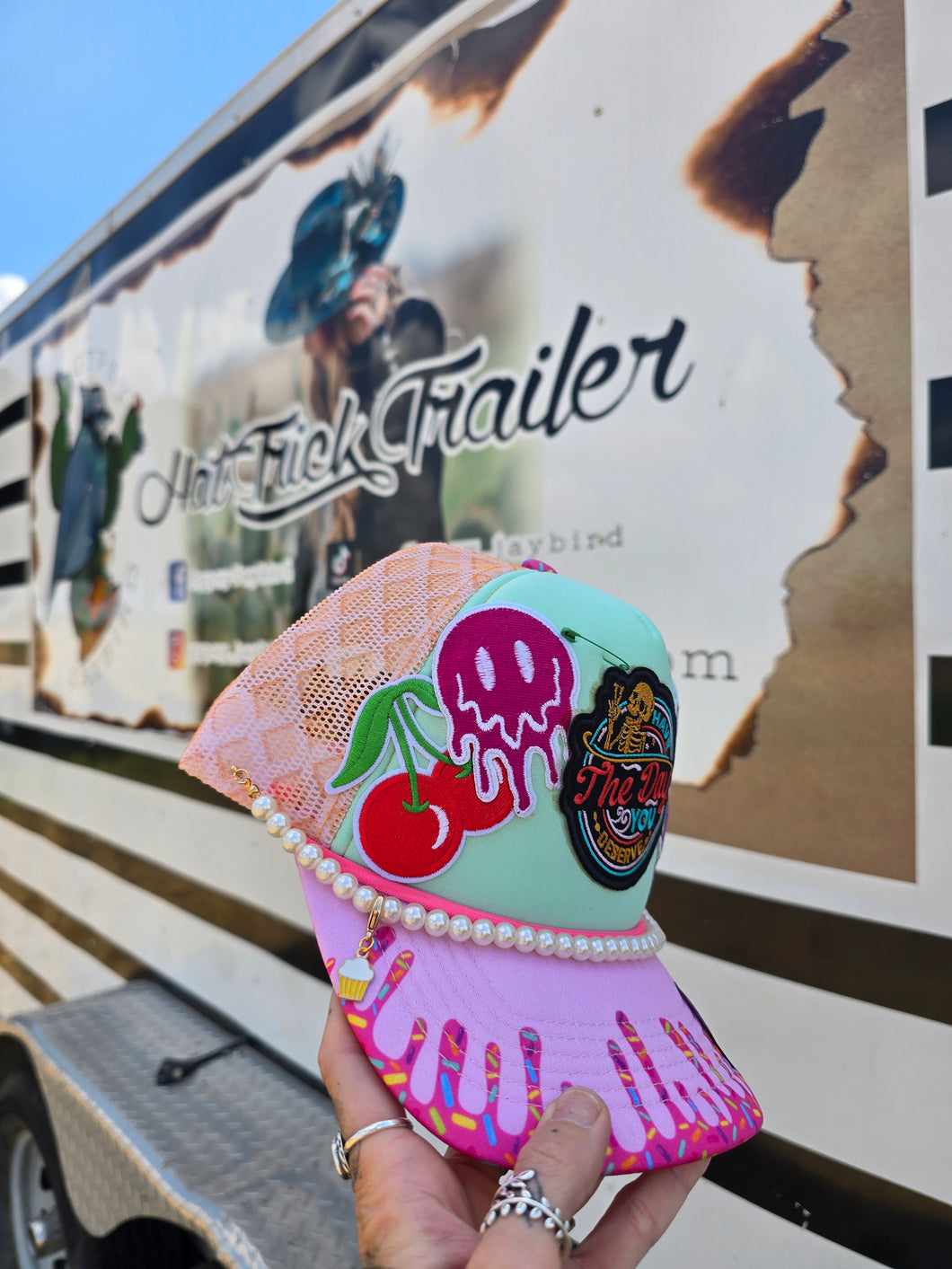 Sweet Treat Patched Trucker