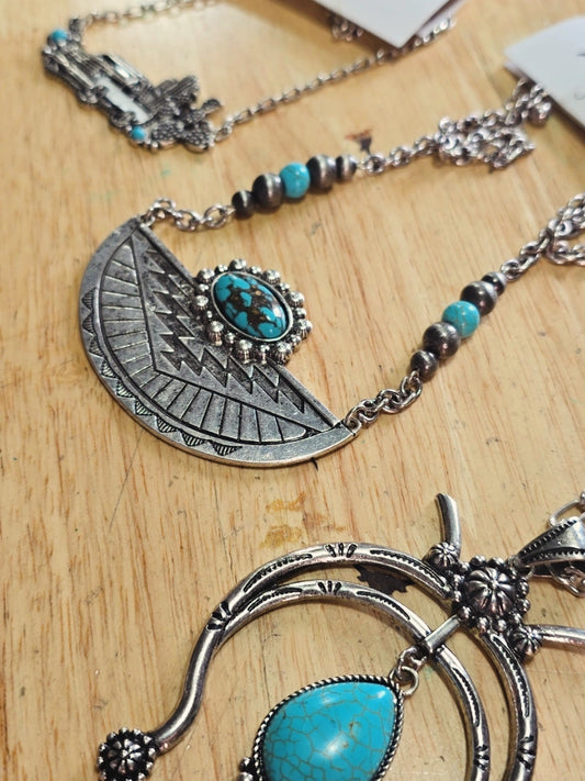 Drop squash pendant Necklace