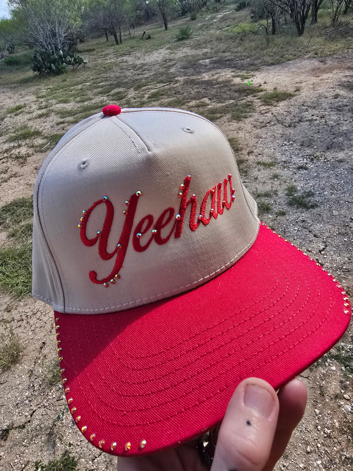 Embroidered & Blinged Yall Cap
