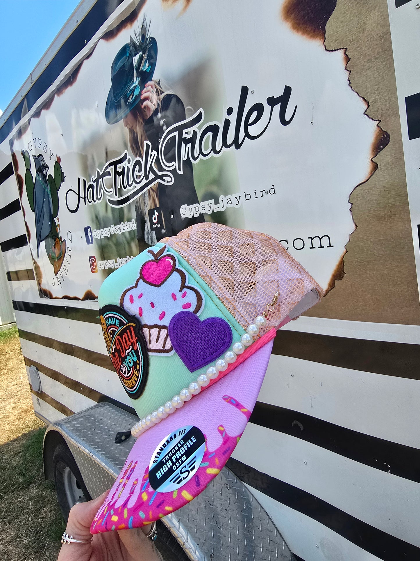 Sweet Treat Patched Trucker