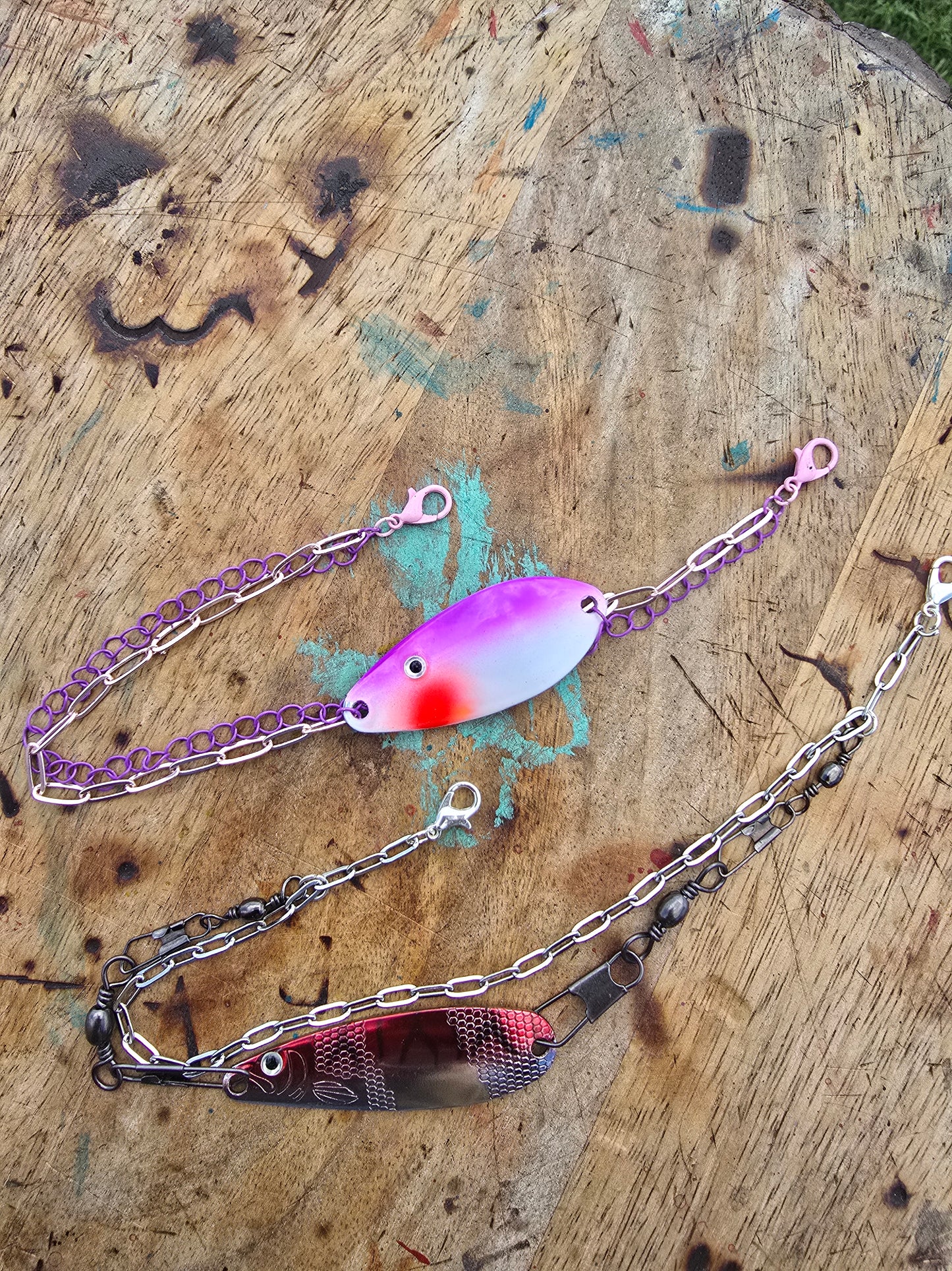 Fishing Lure Cap Chains