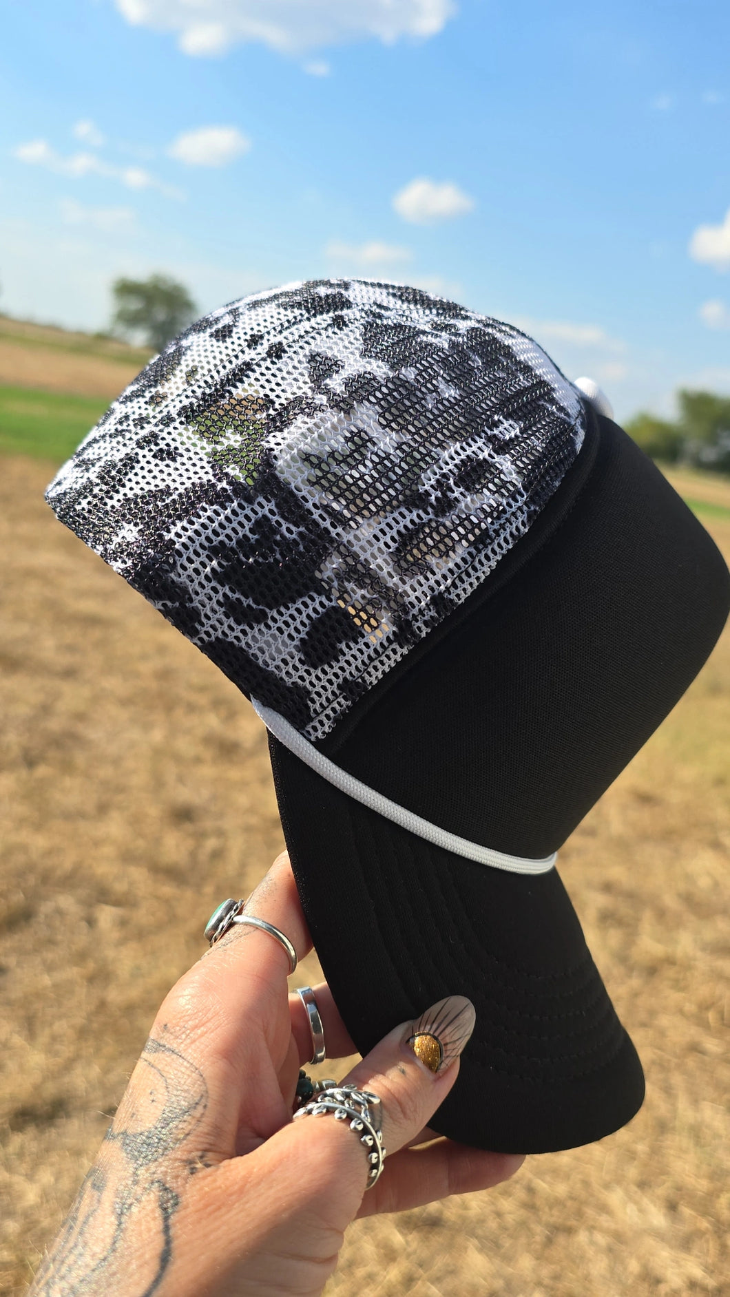 Printed truckers & patches