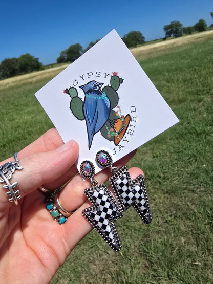 The "Strike It" Earrings