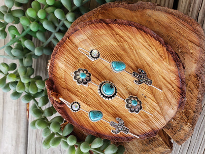 Triple Charm ear pin