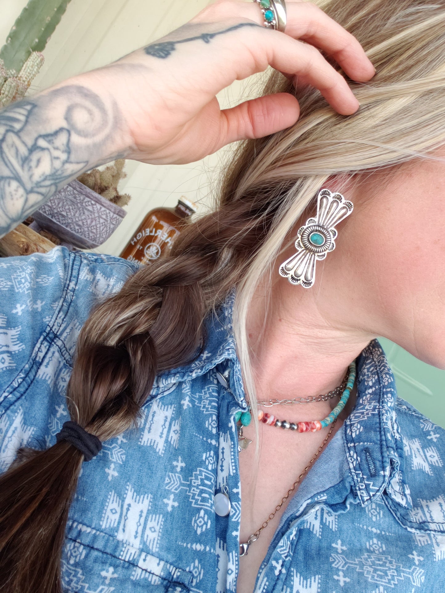 Southwestern Stud earrings