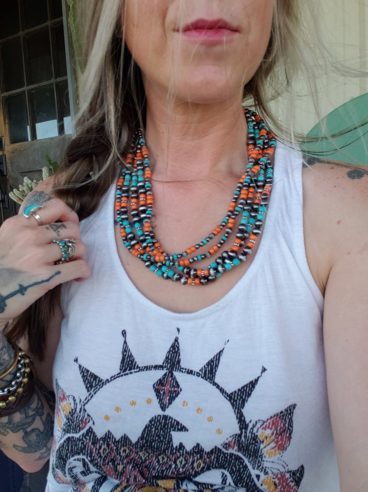 The "Pearl Drip" necklace